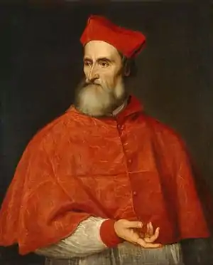 Portrait of Cardinal Pietro Bembo c. 1540
