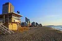 Early evening at the beach