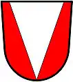 a pile throughout (or entire), reaching from one edge of the shield to the other. See coats of Tidd family, Canada.