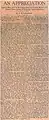 1921 Pittsburgh Dispatch appreciation of McCaskey's philanthropy