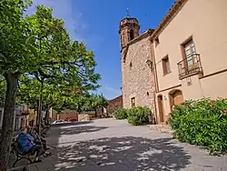 Sant Martí church square