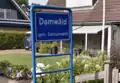 Town entry sign