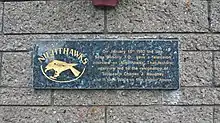 Plaque at former Hells Kitchen pub Castlerea