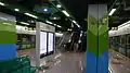 Line 12 platform of Gudai Road