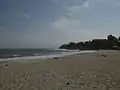 northern view of the beach