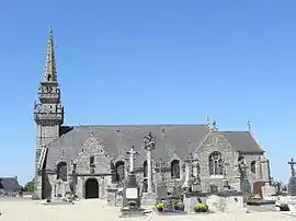 The parish church of Saint-Colomban