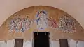 Mosaic above entrance