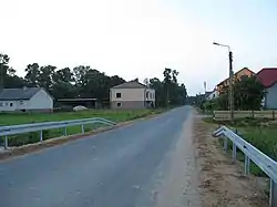 Road in Jabłoń-Rykacze