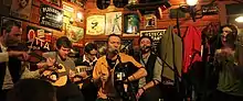 Poitín at Zach's Pub in Plzeň, Czech Republic on March 18, 2011