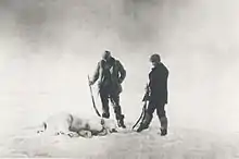 Knut Frænkel (left) and Nils Strindberg (right)