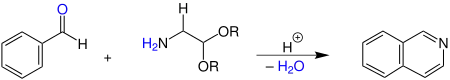 Pomeranz-Fritsch-Reaktion-Übersichtsreaktion