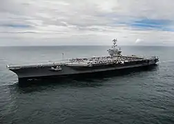 USS&nbsp;George Washington&nbsp;(CVN-73), a Nimitz-class aircraft carrier
