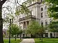 Porter County Courthouse; Second Empire/Neoclassical, 1885/1934