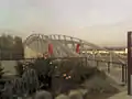 Flashbird bridge viewed from Transit Center