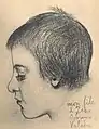 My Son at seven Years Old, 1925