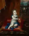 Anonymous portrait of Prince Jan (1682–1685), painted about 1683.