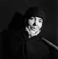 Ronny Jaques: Portrait of railroad worker May Janus, Stelco Steel Company of Canada, Hamilton, Ontario. March 1944.