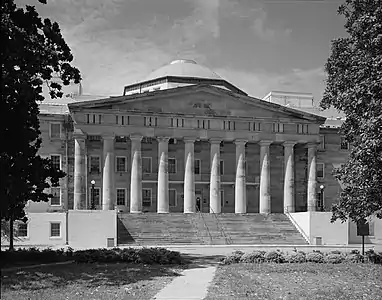 U.S. Naval Asylum in Portsmouth, built 1827.