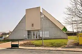 The town hall in Pouligny-Notre-Dame