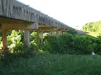 FM 2919 bridge over the San Bernard River