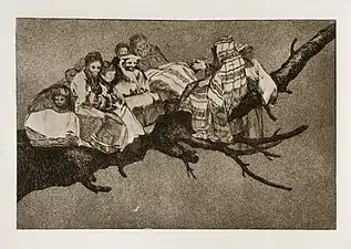 Νο. 3: Disparate ridículo (Ridiculous folly)24.5 x 35.3 cm.