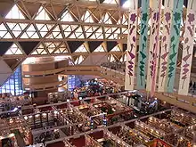 Inside hall 6