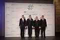 Morawiecki with Visegrád Group leaders, Budapest, Hungary 2018