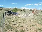 Ruins of the  1890 Massicks Stage Stop and Post Office
