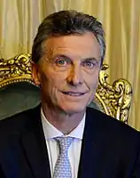 &nbsp;ArgentinaMauricio Macri, President