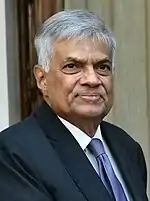&nbsp;Democratic Socialist Republic of Sri LankaRanil WickremesinghePresident of Sri Lanka
