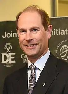 Prince Edward at age 50