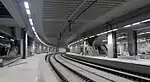Beovoz Prokop station in Belgrade 2016.