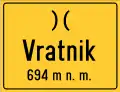 Altitude of the pass