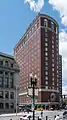Providence Biltmore Hotel corner view in 2011