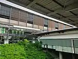 The exterior design of Putrajaya Sentral MRT station