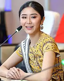 Puteri Indonesia Lingkungan 2020-2021Putu Ayu Saraswati,of Bali
