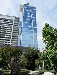 Building hosting the Embassy in Santiago