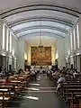 Interior view; the fresco behind the altar is by Luigi Montanarini&nbsp;[it].