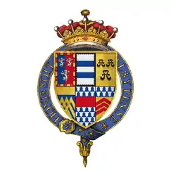 Quartered Arms of Sir Henry Herbert, 2nd Earl of Pembroke (tenth creation)
