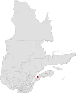 Location of Les Basques