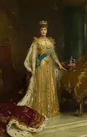 Queen Alexandra, wife of Edward VII (1905)