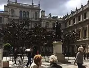 Shawcross, The Dappled Light of the Sun, 2015; installation at the Royal Academy, London.