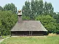 The wooden church in Bătești