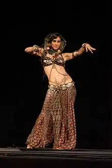 American tribal fusion dancer Rachel Brice