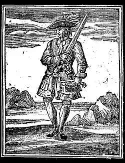 Calico Jack Rackham 1725 edition