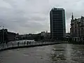 Radbuza in Pilsen during the floods in 2002