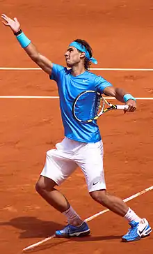 Image 38Rafael Nadal, the all-time record holder in men's singles. (from French Open)