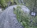 Typical hairpin turn