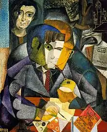 Portrait of Ramón Gómez de la Serna, 1915, 109.6 × 90.2&nbsp;cm. Latin American Art Museum of Buenos Aires