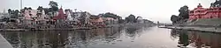 Ram ghat and Shipra River in Ujjain